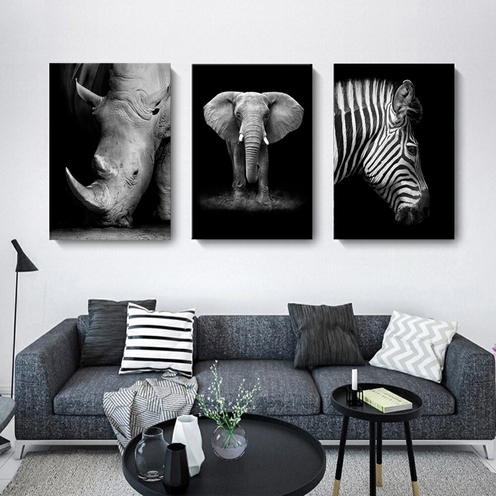 【最大1,500円OFF クーポン】 ファブリック 絵画 インテリア 絵 アートフレーム 動物 ライオン キリン 人気30×40cm 壁掛け 壁絵 おしゃれ インテリアアート 玄関 リビング フレーム アートパネル リビング プレゼント モダン おしゃれ 飾る 送料無料 2