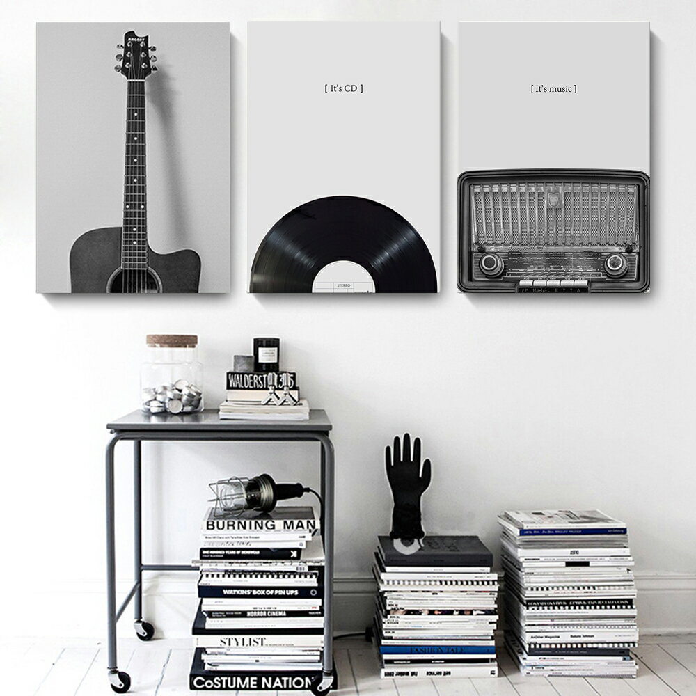 「エントリーでポイント10倍 」3枚セット 絵画 インテリア 絵 アートフレーム ギター 楽器 音楽 人気30×20cm 壁掛け 壁絵 おしゃれ インテリアアート 玄関 リビング フレーム アートパネル リビング プレゼント モダン おしゃれ 飾る 送料無料