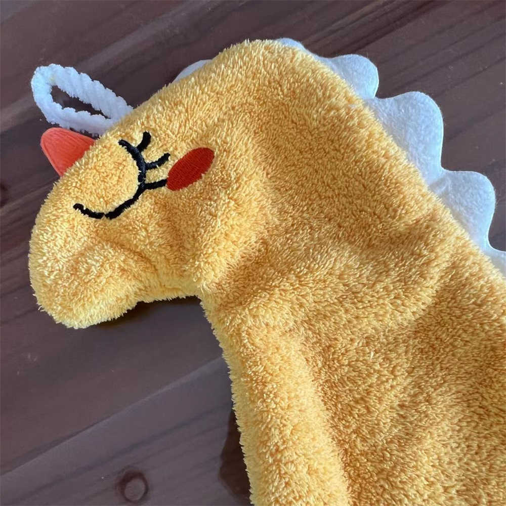 手拭きタオル ユニコーン 可愛い ハンドタオル おしゃれ インテリア キッチン雑貨 キッチン布巾 ループ付き 送料無料の商品画像 3