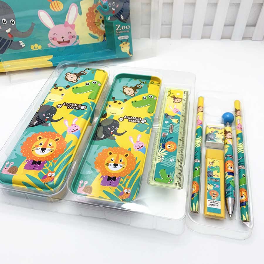 文房具セット 卒園 入学 小学生 お祝い プレゼント かわいい 筆箱 えんぴつ 定規 送料無料 staraba-10004282 STARABA サンプル画像2