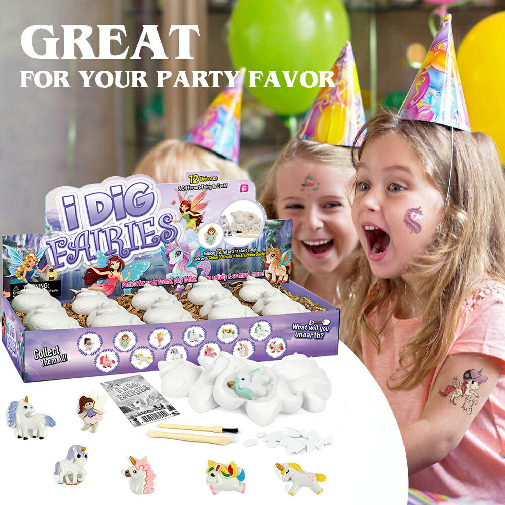 「要エントリー★ポイント最大20倍」 卵 発掘 女の子 ユニコーン プレゼント 誕生日 クリスマス サプライズ おもちゃ 工作 玩具 送料無料