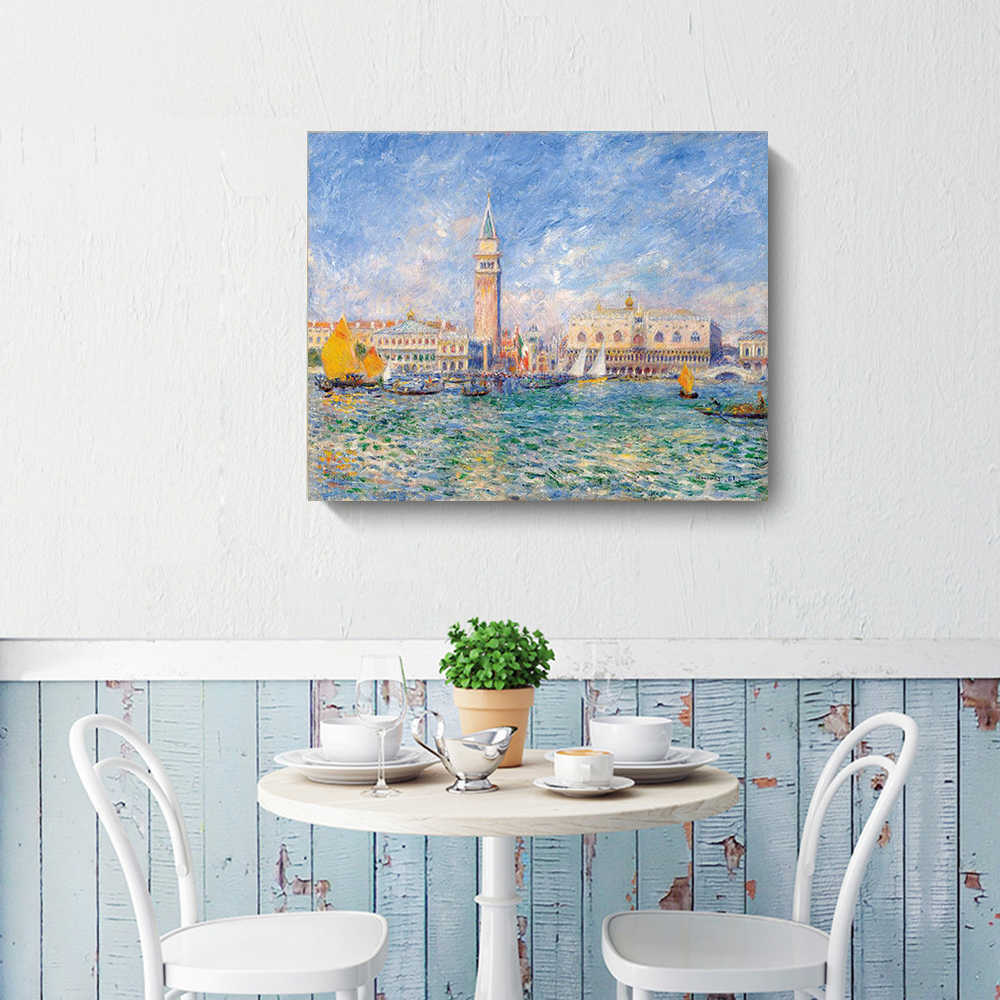 「要エントリー★ポイント10倍」 ルノワール「ヴェネツィア、総督宮」 The Doges' P...
