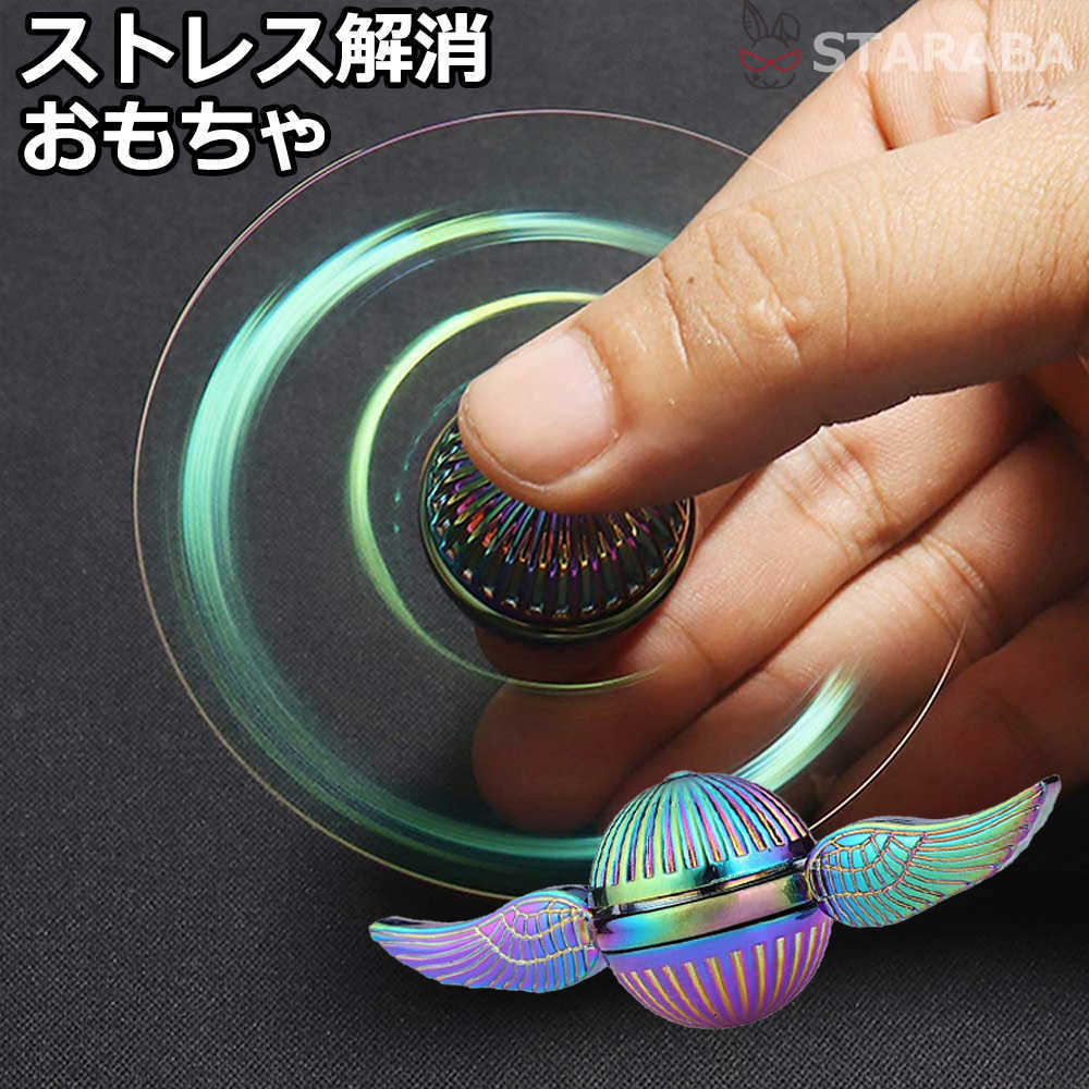 Rakuten - 【最大1,500円OFF クーポン】 ストレス解消 ボール スピナーボール スピナー ストレス解消おもちゃ ストレス解消グッズ 3D錯視 リラックス 想像力 暇つぶし 面白い 送料無料