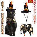 「エントリーで★ポイント10倍 」ハロウィン コスプレ 2点セット ネコ 犬 ペット コスプレ 衣装 帽子 送料無料