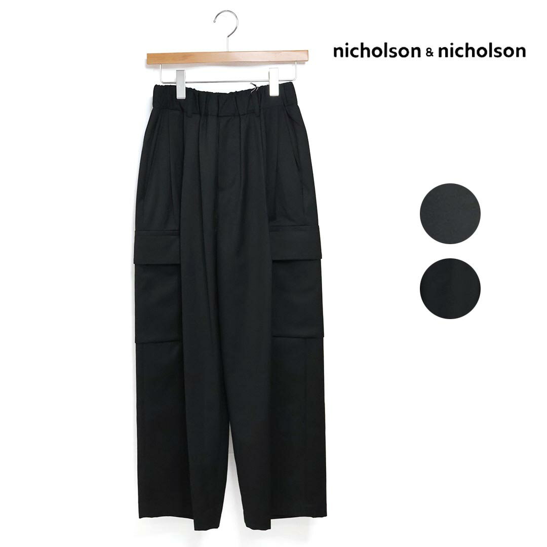 ☆【SALE】レディース nicholson&nicholson ニコルソンアンドニコルソン カーゴパンツ 品番：CLOVER-TRO【30%OFF】【クーポン対象外】