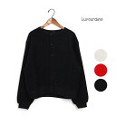 レディース LUV OUR DAYS スナップボタンカーディガン スウェット 品番:LV-CT2324-2