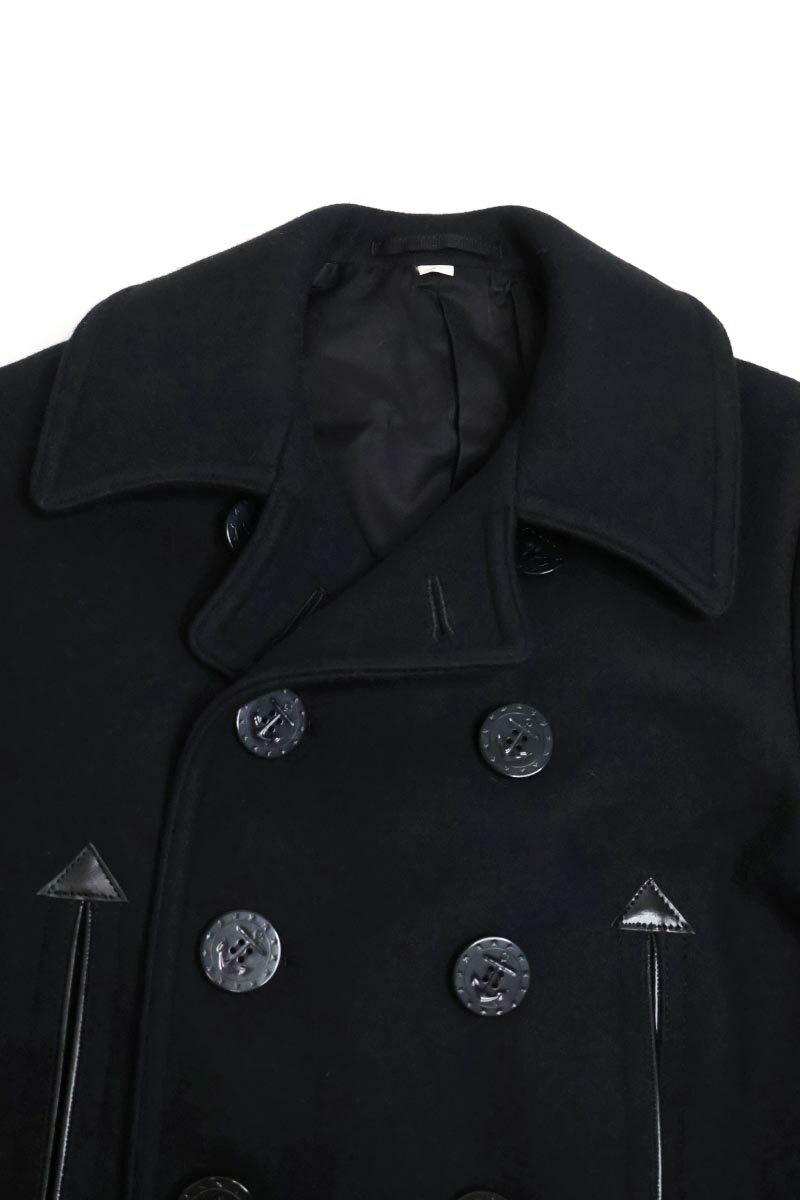 メンズ Buzz Rickson's バズリクソンズ ウィリアムギブソン WILLIAM GIBSON COLLECTION Type BLACK PEA COAT 日本製 品番：BR12394