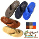 メンズ ISLAND SLIPPER アイランドスリッパ レザートングサンダル スエード ハワイ製 ハンドメイド 品番:PB203,PT203