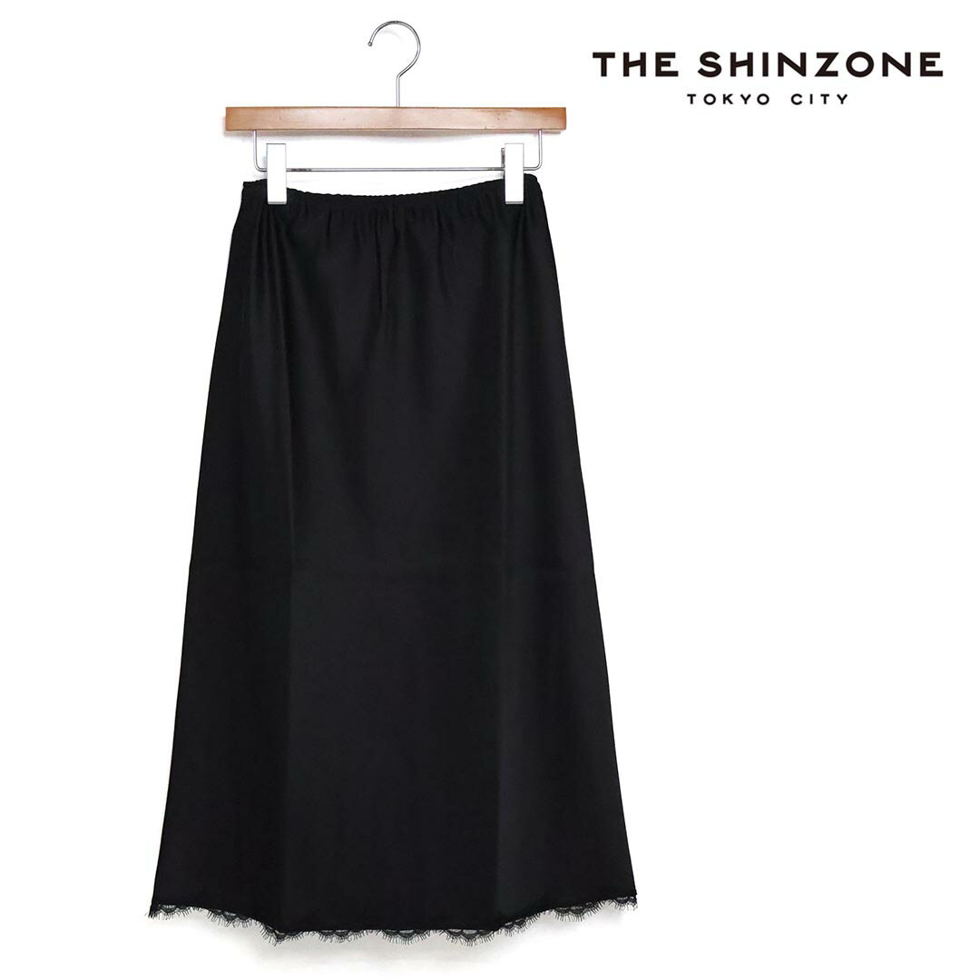 Rakuten - ★レディース THE SHINZONE ザ シンゾーン SATIN LEAVERS LACE SKIRT バイヤススカート 品番：26MMSSK02【クーポン対象外】