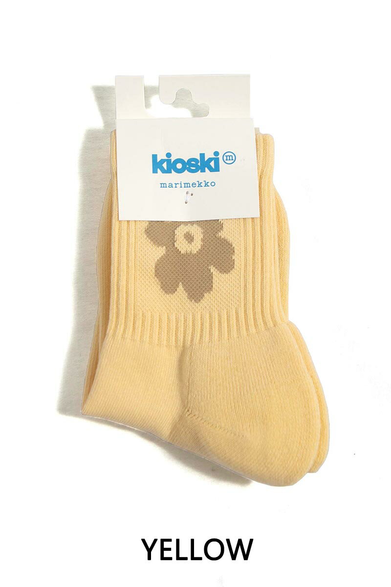□靴下 marimekko マリメッコ Puikea Unikko One Short ソックス 52233191733【2個までメール便配送可】