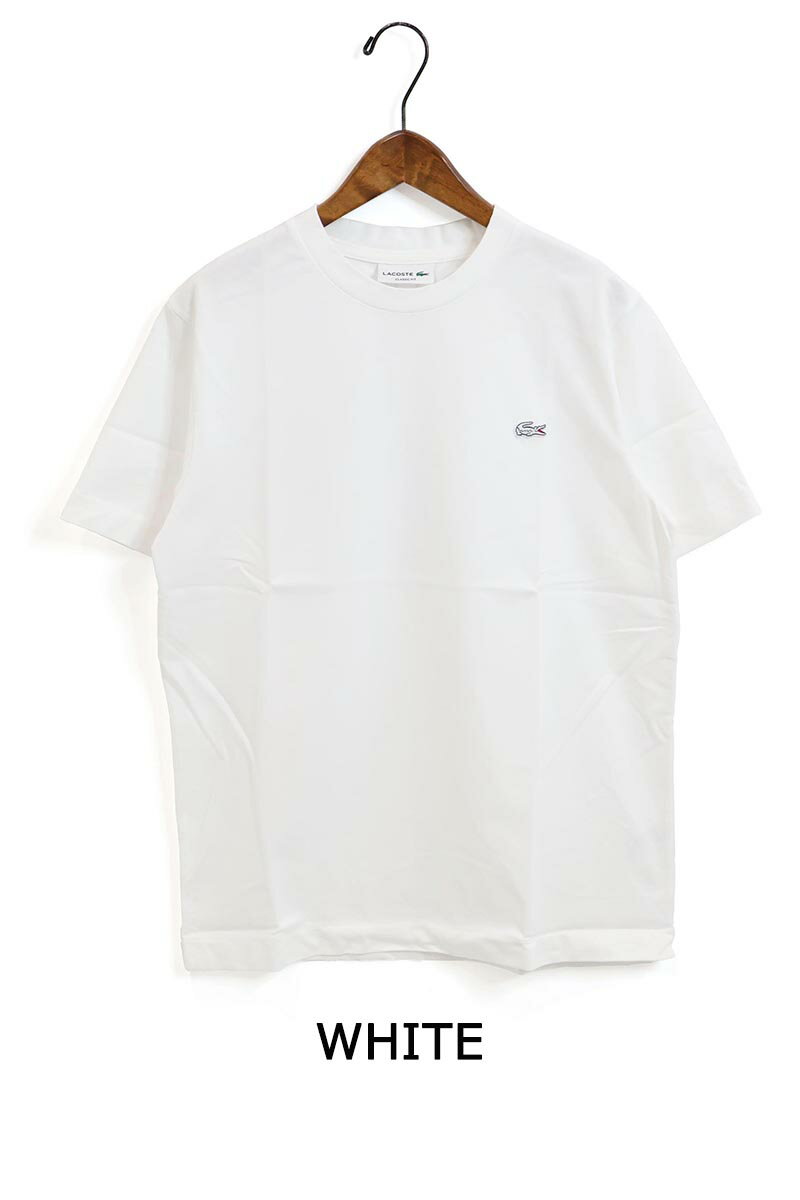 *◆メンズ LACOSTE ラコステ アウトラインクロッククルーネックTシャツ 半袖 品番：TH5830-99 TH5582-99