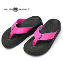 ☆【SALE】レディース MALIBU SANDALS マリブサンダルズ SURFRIDER PLATFORM サーフライダープラットホーム ピンク 品番:MS...