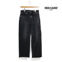 レディース RED CARD TOKYO レッドカード トーキョー Idaho アイダホ ワイド デニム 品番:88W11501
