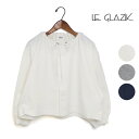 レディース LE GLAZIK ル グラジック CREW NECK CARDIGAN クルー ネック カーディガン LG-C0457DCT