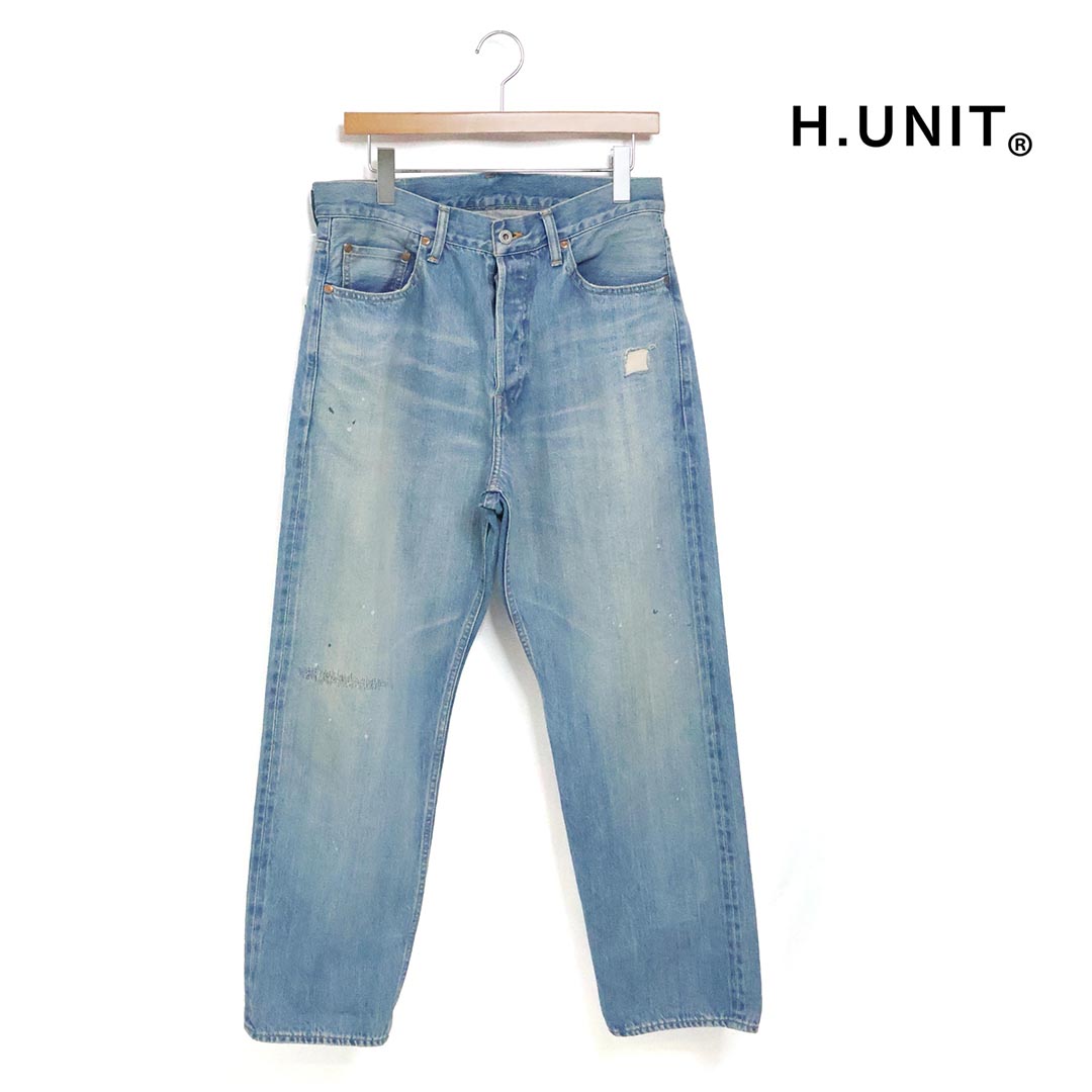 Rakuten - メンズ H.UNIT エイチユニット Selvedge denim 5P セルヴィッチデニム 5P 品番：H-PT087