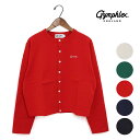 レディース Gymphlex ジムフレックス ショートクルーネックカーディガン 品番:GY-C0367SCT