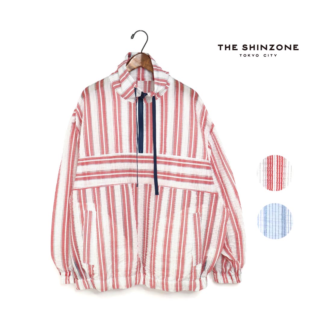 Rakuten - ☆【SALE】レディース THE SHINZONE ザシンゾーン SHEER STRIPED ANORAK JACKET 品番:25MMSJK04【40%OFF】