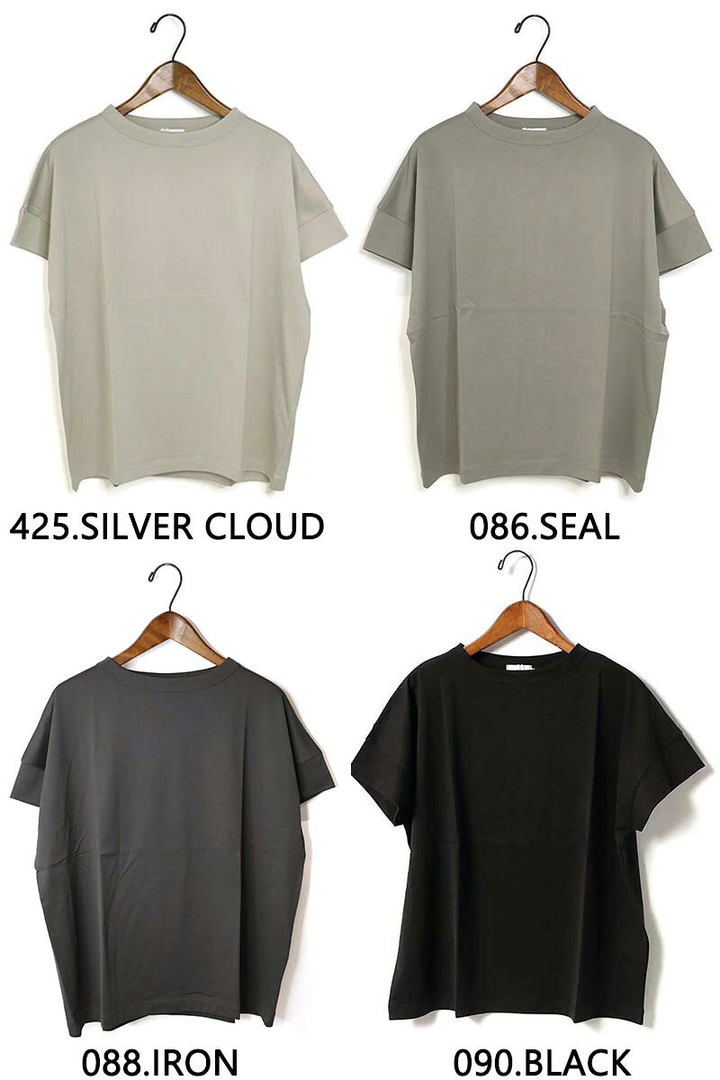 〇【SALE】レディース handvaerk ハンドバーク ボトルネック ショートスリーブカットソー 品番：6250【10％OFF】 starbars2-10000789 HANGERS Store サンプル画像3