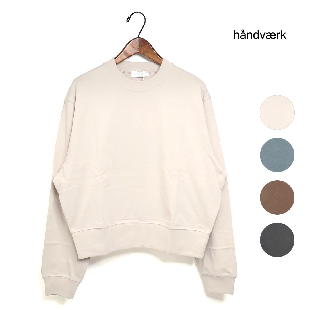 Rakuten - 〇【SALE】レディース handvaerk ハンドバーク クルーネック ロングスリーブT 品番：3101【10％OFF】【クーポン対象外】