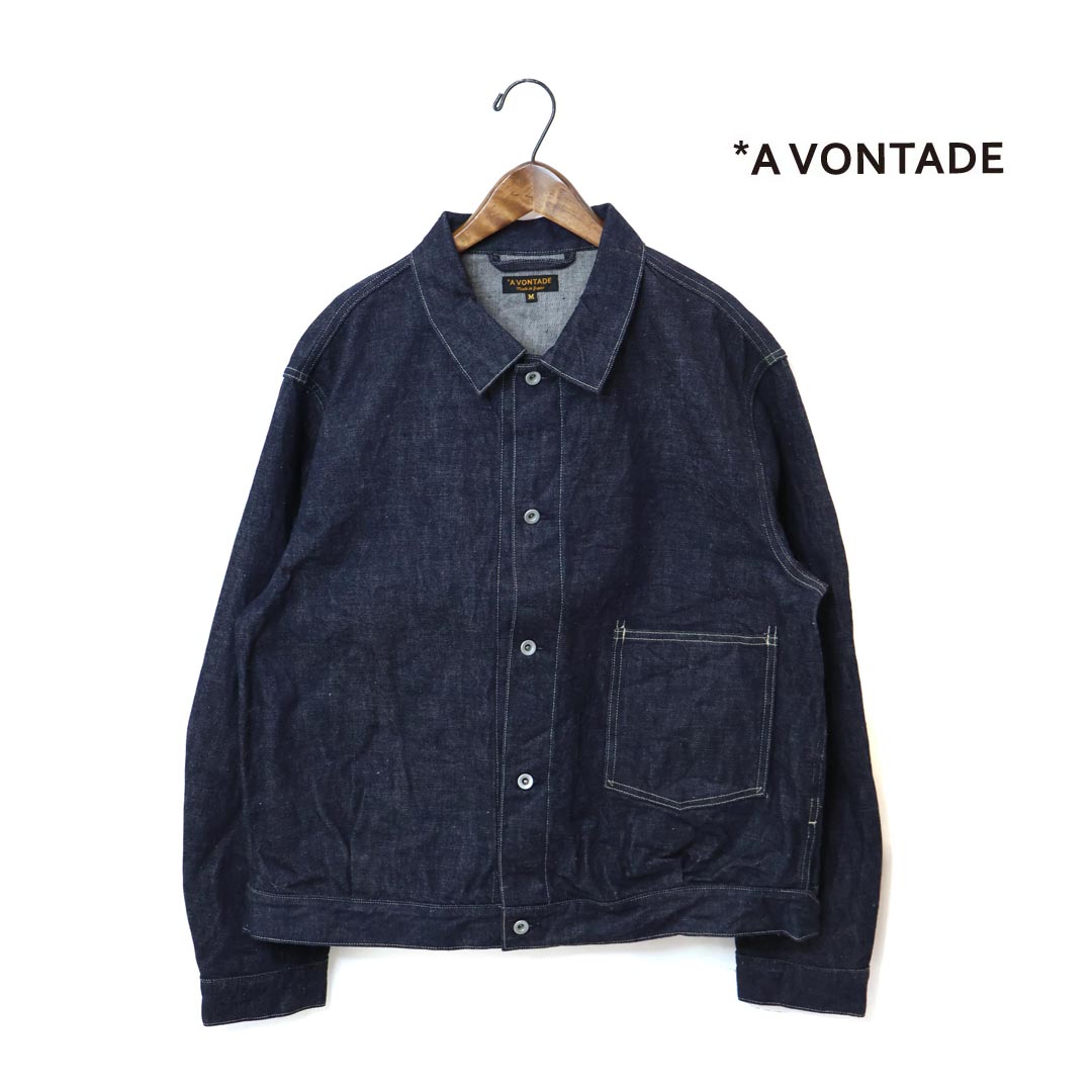  A VONTADE ܥ󥿡 Coal Mine Denim Blouse ޥ֥饦 ǥ˥ॸ㥱å ֡VTD-0541-JK2