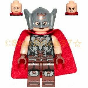 レゴ スーパーヒーローズミニフィグ マイティ・ソー/ジェーン[76208] LEGO ばら売り