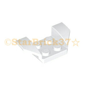 レゴ 車 パーツ ウィングマッドガード2×4 ホワイト LEGO ばら売り