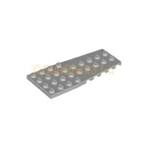 レゴ[LEGO]パーツばら売りのウェッジプレート4×9[ノッチ]ライトブルーイッシュグレイです。レゴ[LEGO]パーツばら売りのウェッジプレート4×9[ノッチ]ライトブルーイッシュグレイです。