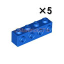 レゴ パーツ ブロック1×4[側面にスタッド有] ブルー[5個セット] LEGO ばら売り