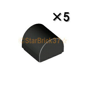 레고 파트 곡면 블록 1×1-2/3[스터드 없음] 블랙[5개 세트] LEGO 장미 판매