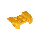 レゴ 車 パーツ ヘッドライトカバーマッドガード2×4 ブライトライトオレンジ LEGO ばら売り