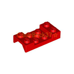 レゴ 車 パーツ マッドガード2×4[ペグ穴有] レッド LEGO ばら売り(3.0)