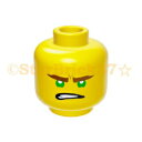 レゴ パーツ ミニフィグヘッド イエロー[ニンジャゴーロイド2面顔] LEGO ばら売り