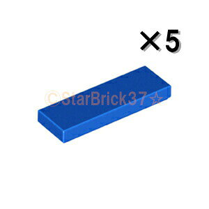 レゴ[LEGO]パーツのタイル1×3ブルーの5個セットです。レゴ[LEGO]パーツのタイル1×3のブルーです。