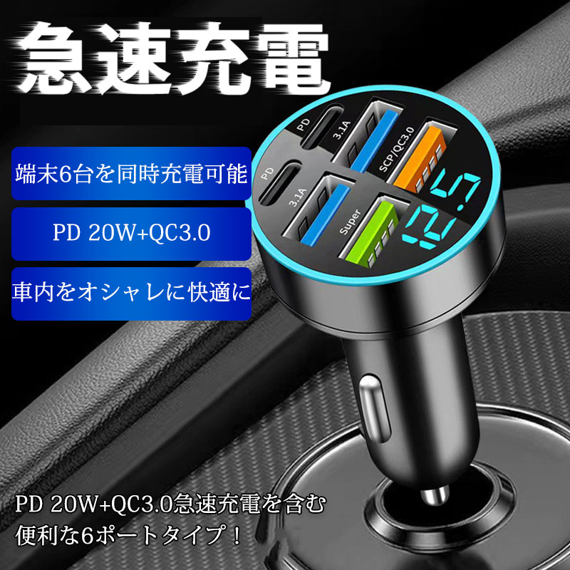 ����̵�� �������㡼���㡼 pd �����������å� ���Ŵ� ���� PD 20W QC3.0 USB 6�ݡ��ȵ�®���� ���ޥ۽��� QC3.0 12V/24V ��