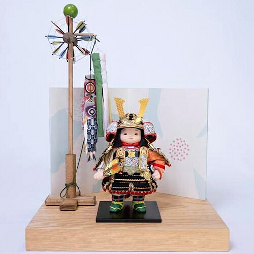 五月人形 木目込み 幸一光 子供大将 [玄] YaekoProject 581E [コンパクト 5月 ...