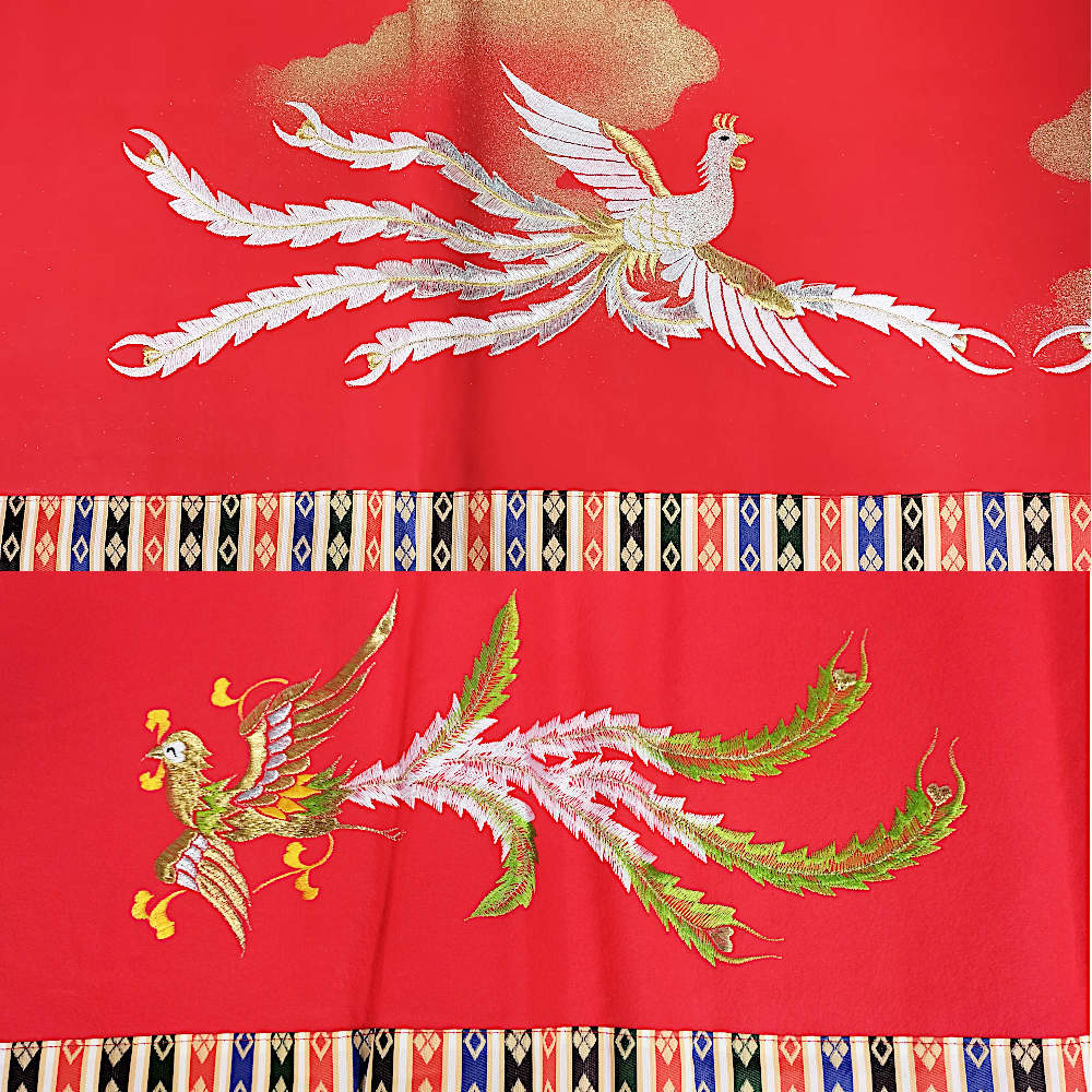 アウトレット 雛毛氈 三段-七段-床飾り用 [刺繡 / 無地] 30～40号 各種 [雛人形 ひな人形 もうせん 赤毛氈 緋毛氈 初節句]