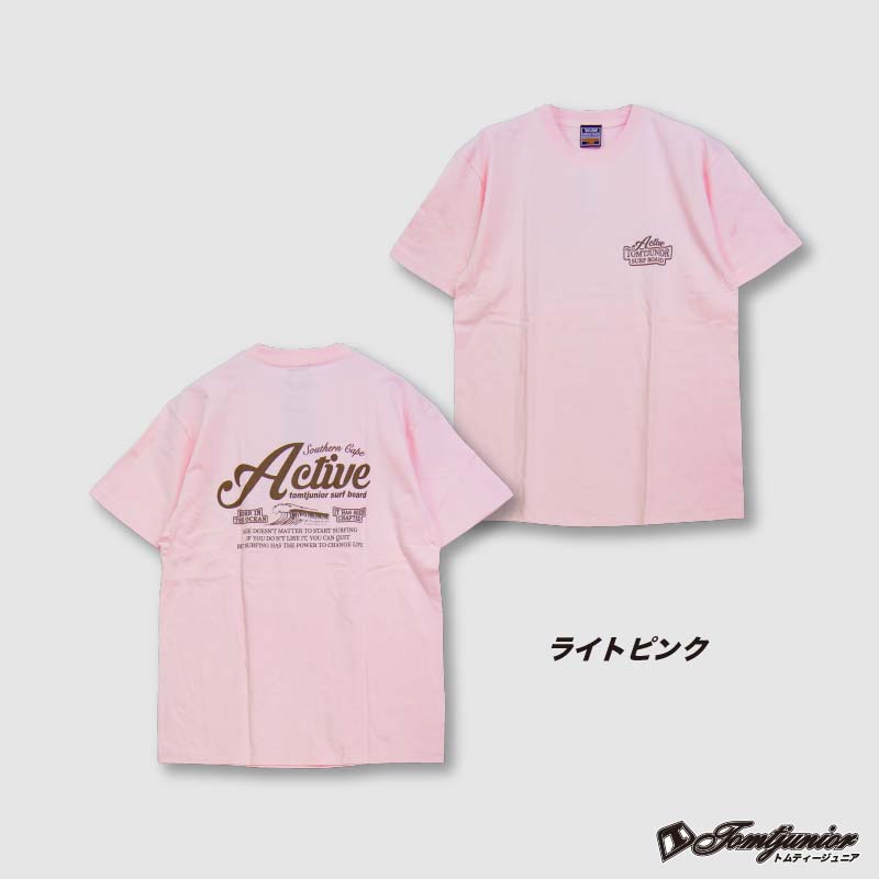 楽天市場】サーフブランド Tシャツ（カラーピンク）（メンズ