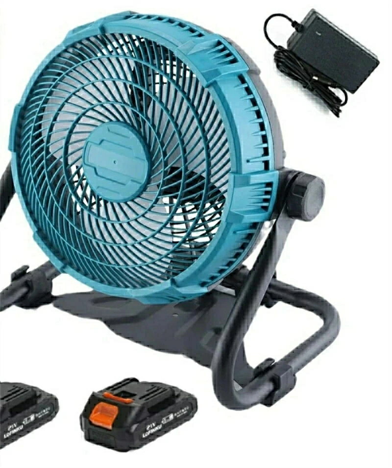 携帯扇風機 卓上扇風機 12インチ充電式 キャンプ アウトドア扇風機 マキタ18Vバッ...