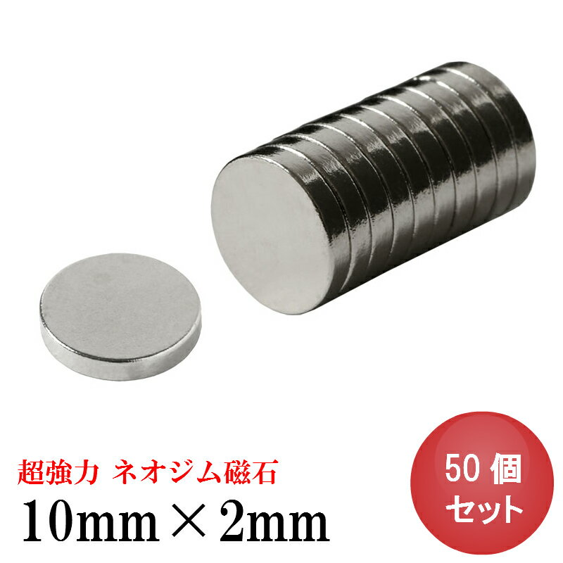 ネオジム磁石 ネオジウム磁石 10mm×2