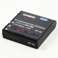 【ポイント10倍!8/110:00~8/1523:59まで】CASIOカシオNP-40純正バッテリー充電池【NP40】