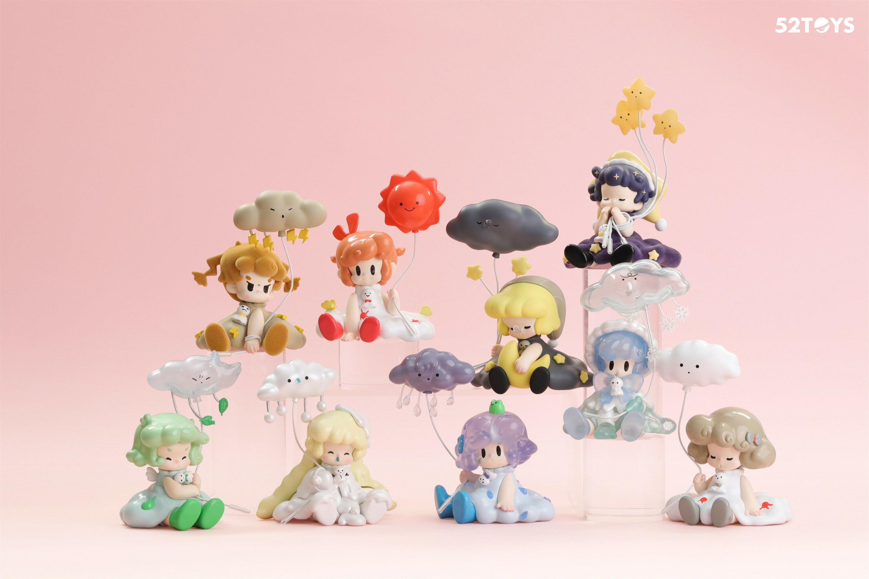 52TOYS BLINDBOX UKI Moods and Weather シリーズ（8個セット）