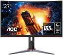 AOC ゲーミング液晶モニター C27G2X/11 (27インチ/フルHD/VA/曲面/HDMI/HDR/FreeSync Premium/フリッカーフリー/ローブルーモード) その1