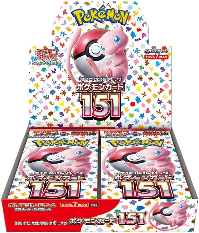 ポケモンカードゲーム スカーレット バイオレット 強化拡張パック 「ポケモンカード151」 BOX【シュリンク未開封品】