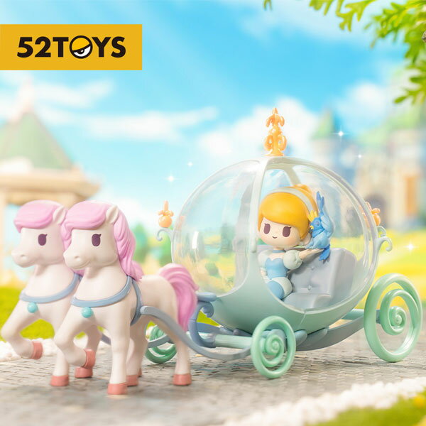 52TOYS ディズニープリンセス D-babyシリーズ シンデレラドリームカート フィギュア