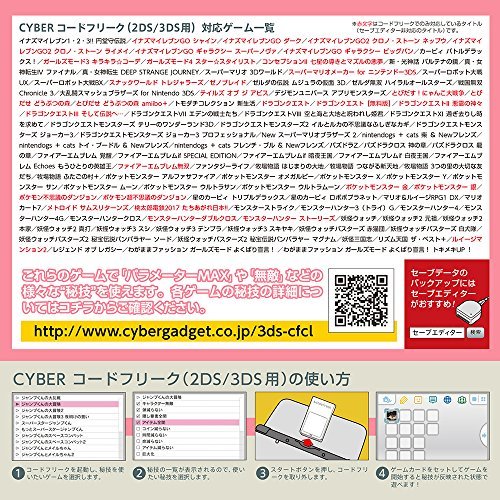 超大特価 ゲーム攻略 Cyber コードフリーク 2ds 3ds 用 New2ds Ll 高い素材 Mffertilidademasculina Com Br