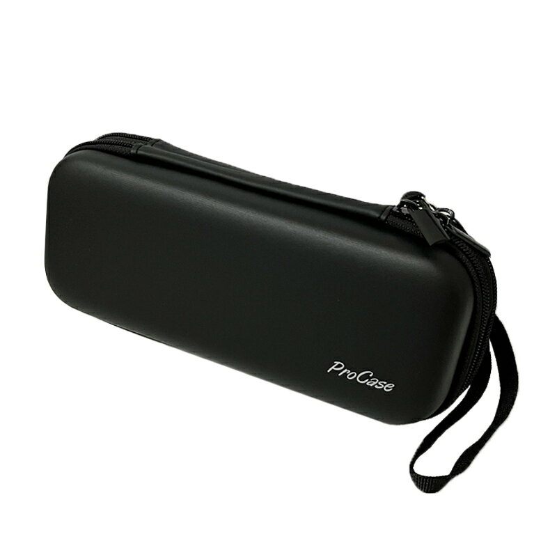 ProCase ペンケース、EVAハードシェル 筆箱 2層 大容量 文具ポーチ 学生用・事務用品 手首付き -ブラック starford-10017512 STARFORD パッケージ画像