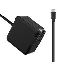 65W USB-C 充電器 PD PPS対応 ACアダプター Type-C ノートパソコン充電器 GaN 窒化ガリウム採用 20V 3.25A 電源アダプター ノートPC用急速充電器 折畳めACプラグ 互換用ACアダプター