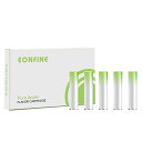 Eonfine フレーバーカートリッジ(ピュアアップル) プルームテックに使用できるカートリッジ ホワイト ニコチンなし