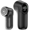 【当店限定!エントリーでポイント10倍】Wkvupy 毛玉取り けだまとり 電動 毛玉取り 電動 毛玉クリーナー 毛玉取り器 液晶ディスプレイ付き 3段階のスピード調整 強力6枚刃 Type-C充電式 軽量 様々な衣類に対応 靴下 旅行 家庭用