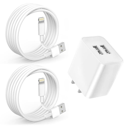 iPhone 充電器 USB 充電器 2ポート 12W ACアダプター 【MFi/PSE認証済み】 2M iPhone 充電ケーブル 2本付き 軽量 コンパクト USB 急速充電器 コンセント スマホ充電器 海外対応 iPad/iPhone/Android その他USB機器対応 iPhone 充電器 USB 充電器 2ポート 12W ACアダプター 【MFi/PSE認証済み】 2M iPhone 充電ケーブル 2本付き 軽量 コンパクト USB 急速充電器 コンセント スマホ充電器 海外対応 iPad/iPhone/Android その他USB機器対応